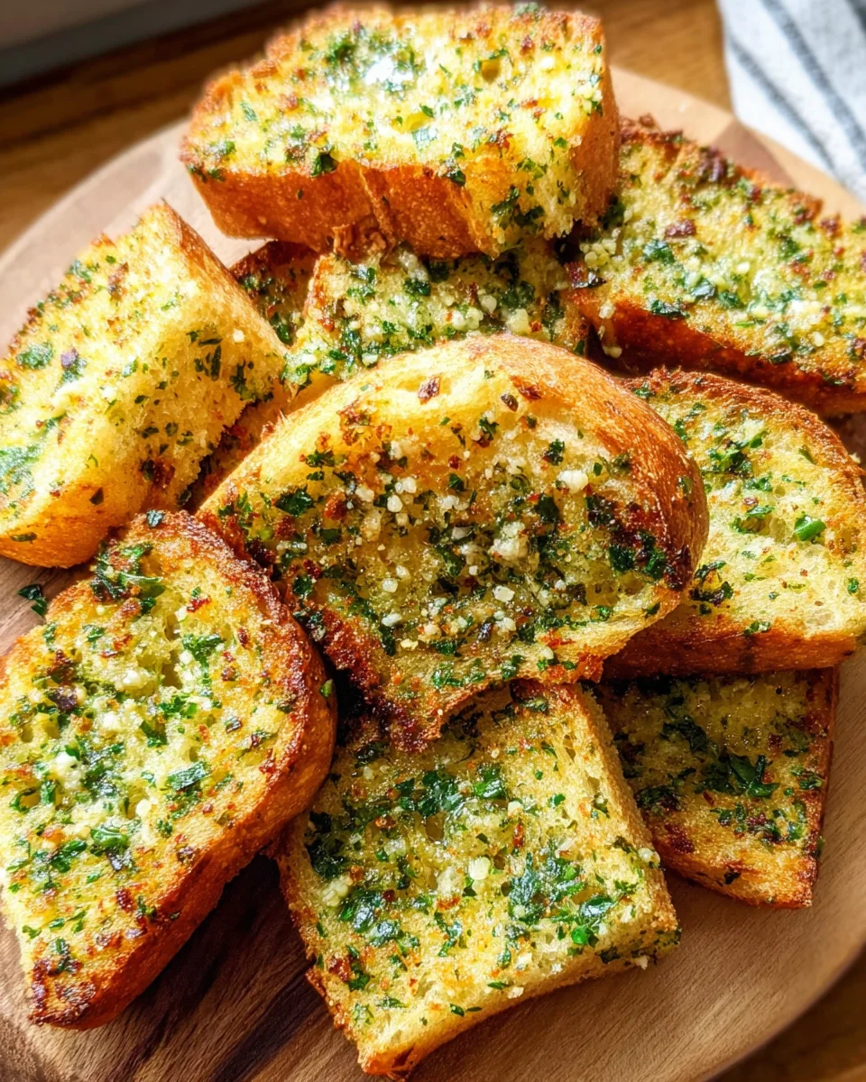 10-Minute Air Fryer Garlic Bread
