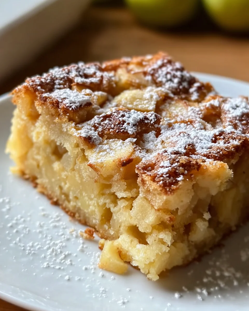 3 Ingredient Apple Cake