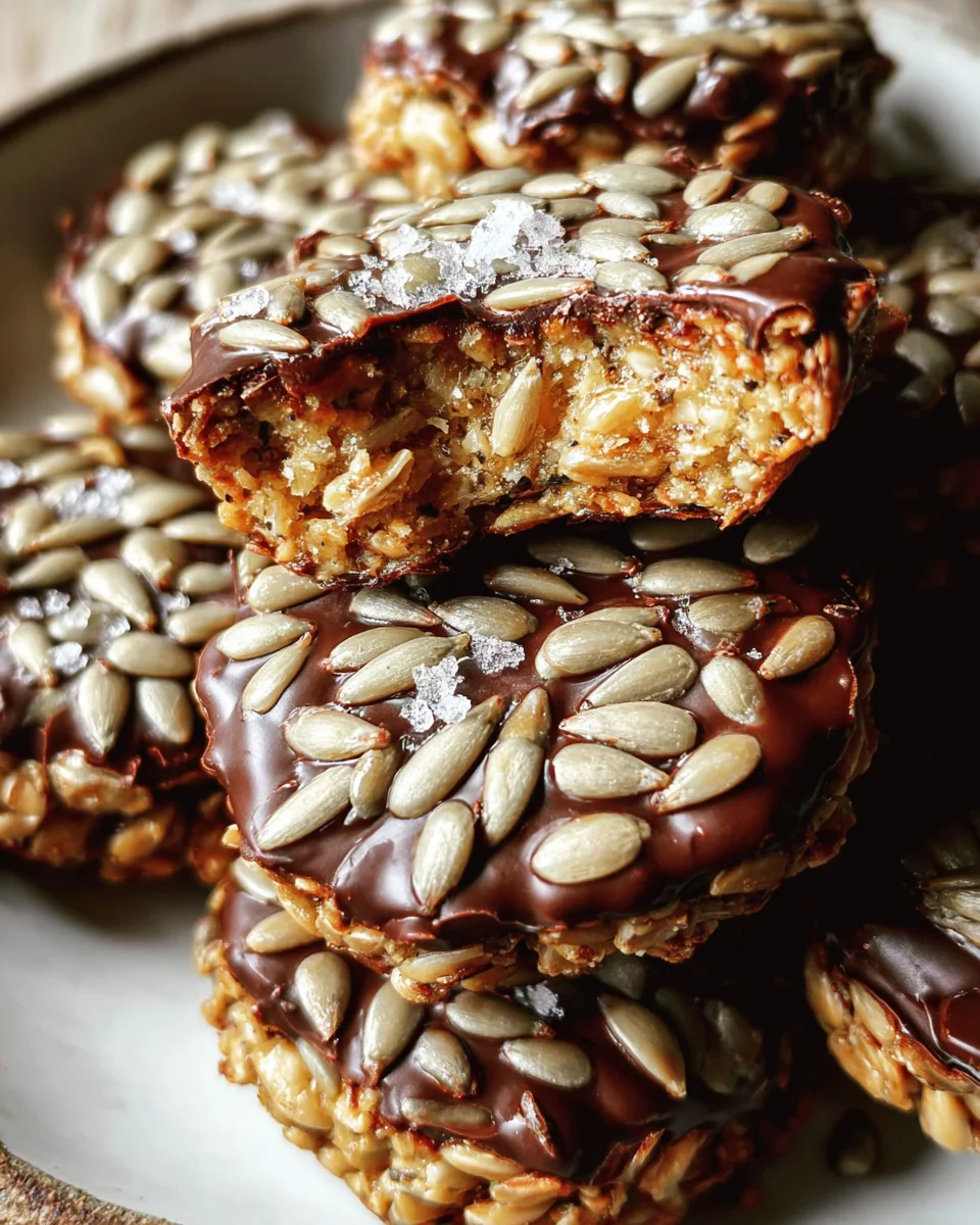 4-Ingredient Sunflower Seed Chocolate Bites