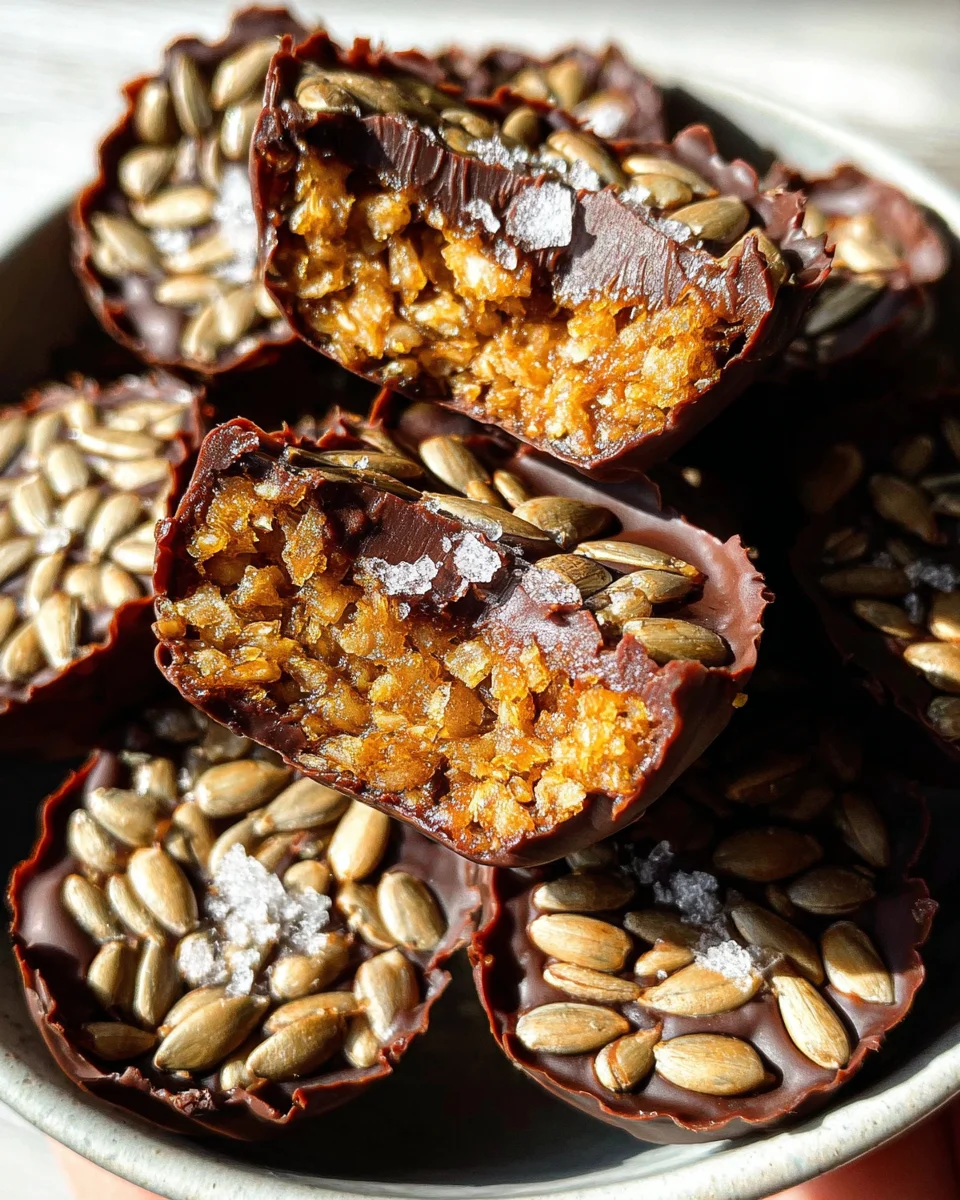4-Ingredient Sunflower Seed Chocolate Bites 15 4-Ingredient