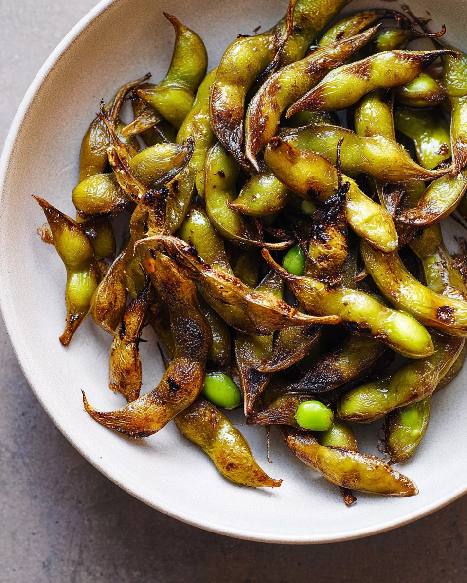 Air Fryer Edamame