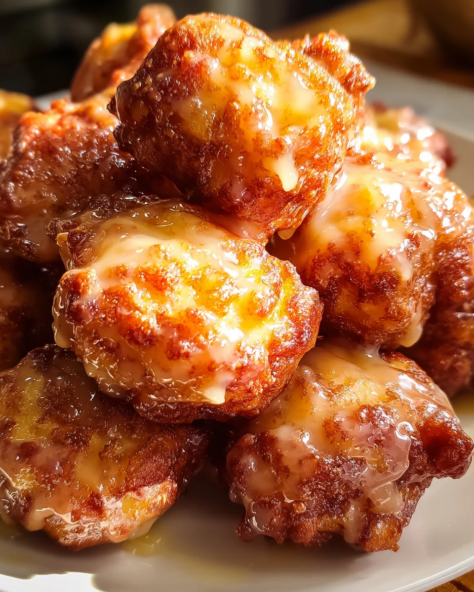 Apple Fritter Bites