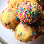 Applesauce Birthday Cake Protein Balls 17 Applesauce Birthday Cake Protein Balls