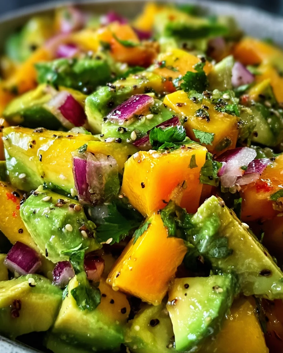 Avocado Mango Salad