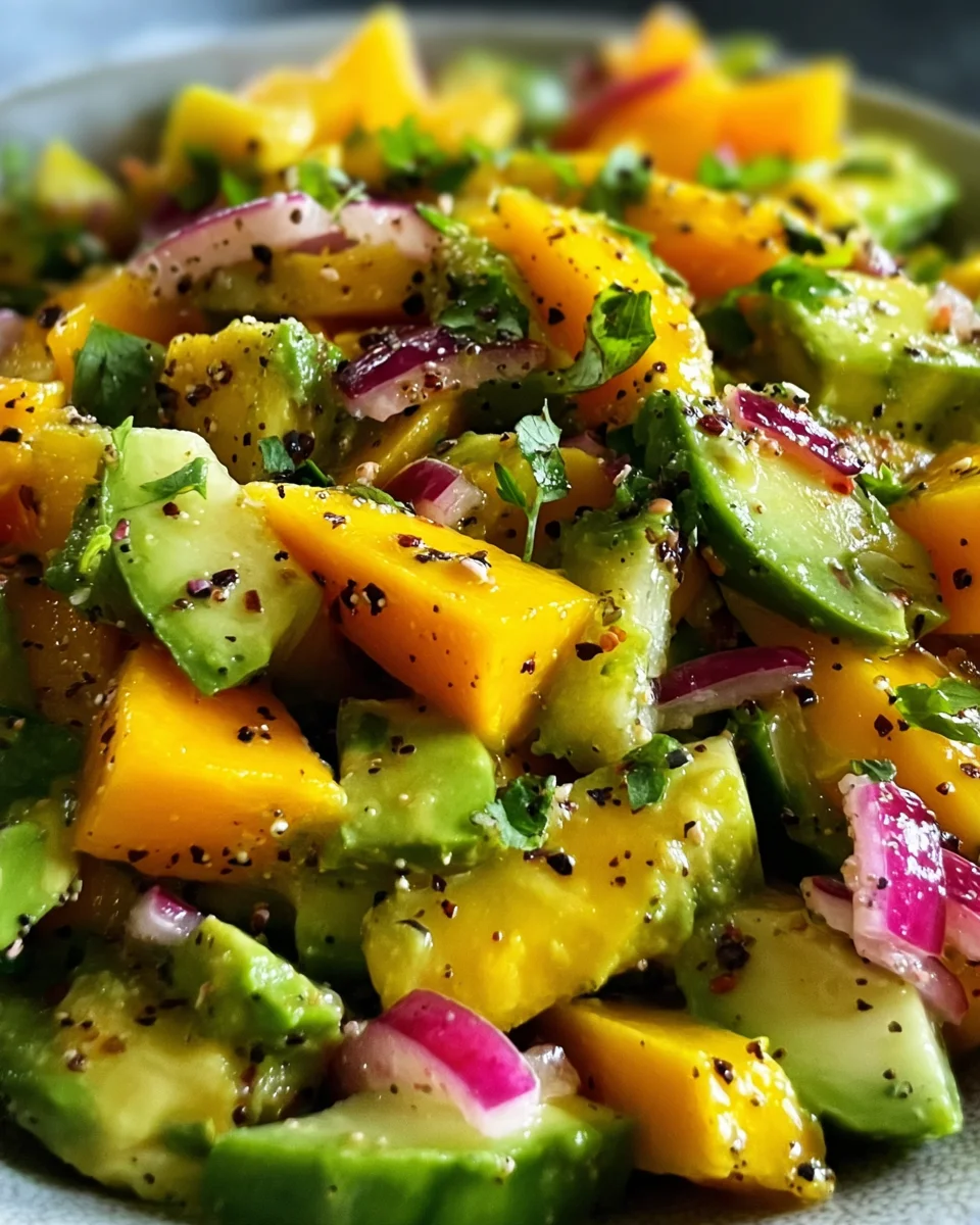 Avocado Mango Salad 19 Avocado