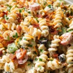 Bacon Ranch Pasta Salad 21 Bacon Ranch Pasta Salad