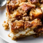 Baked Cream Cheese French Toast Casserole