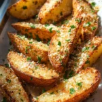 Baked Garlic Parmesan Potato Wedges 17 Baked Garlic Parmesan Potato Wedges