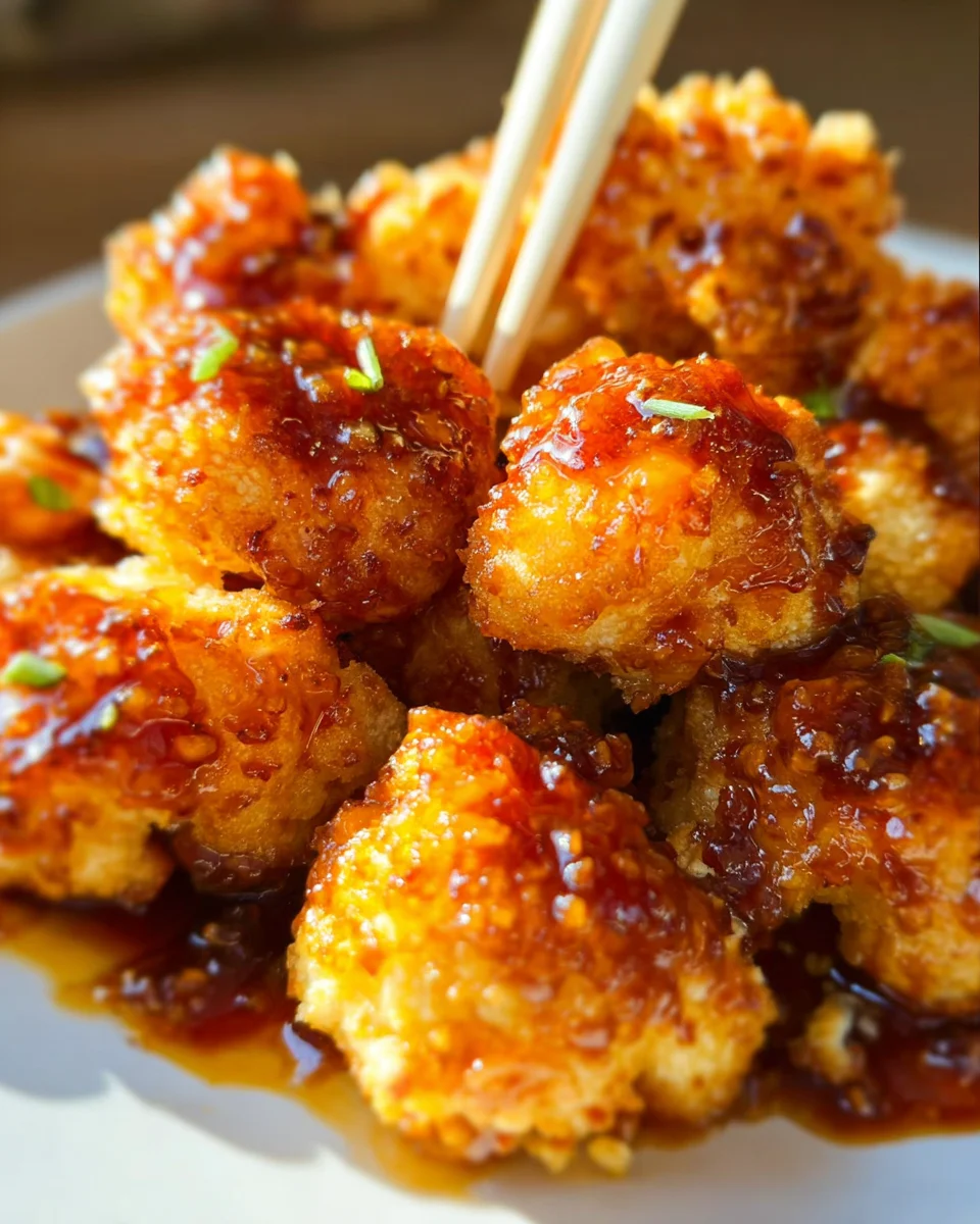 Baked Orange Cauliflower