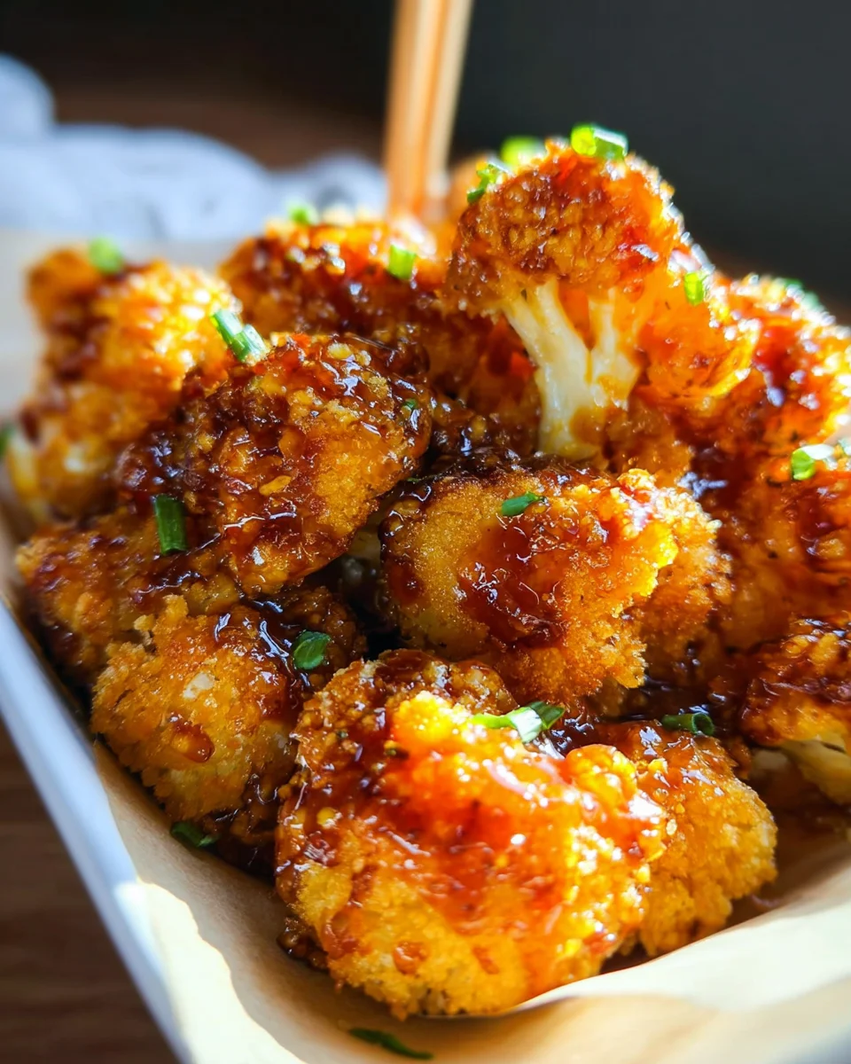 Baked Orange Cauliflower 25 Baked