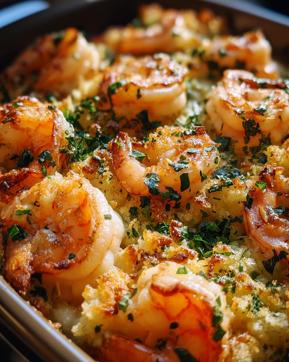 Baked Stuffed Shrimp Casserole