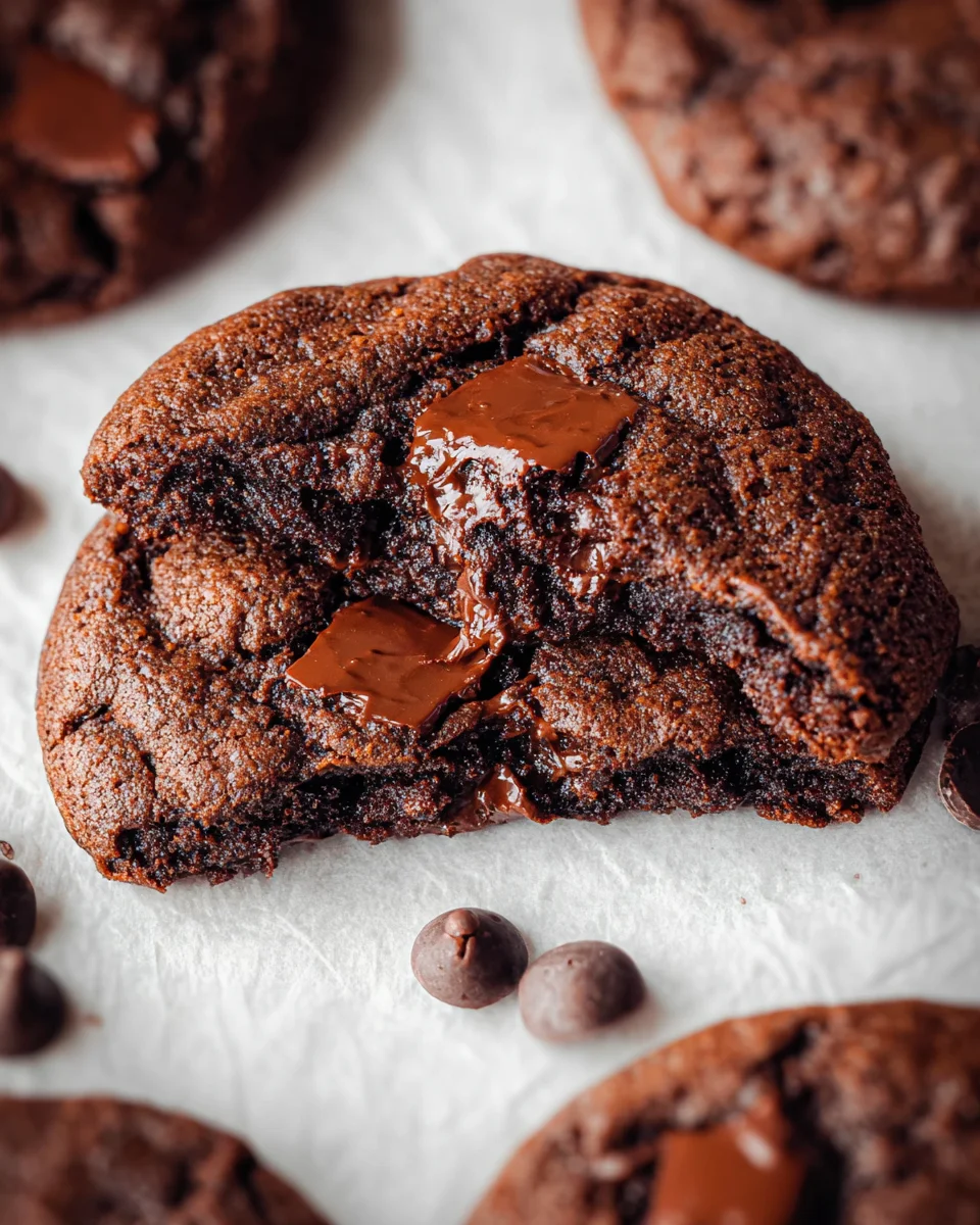Bakery Style Double Chocolate Chip Cookies 27 Bakery