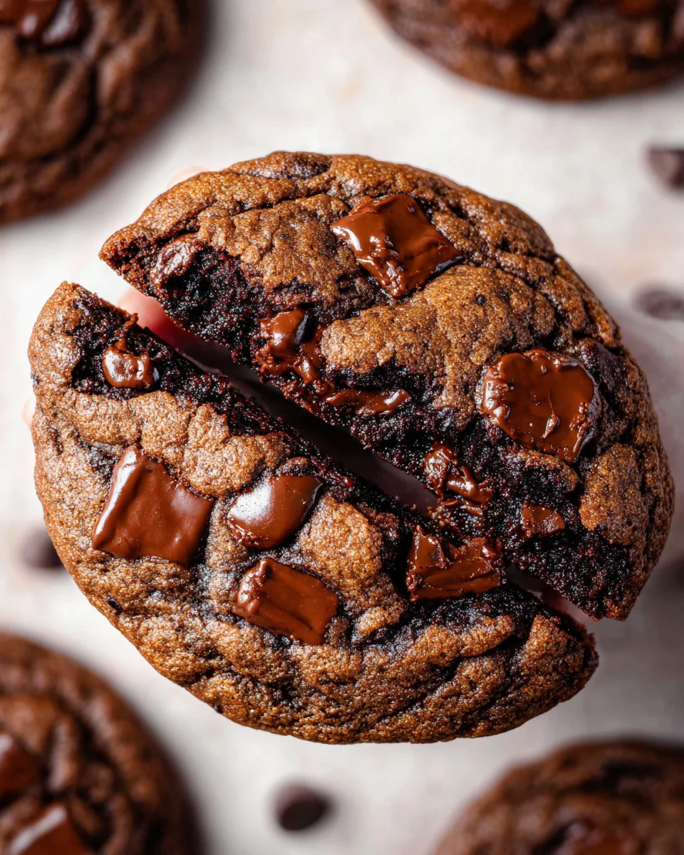Bakery Style Double Chocolate Chip Cookies 28 Bakery