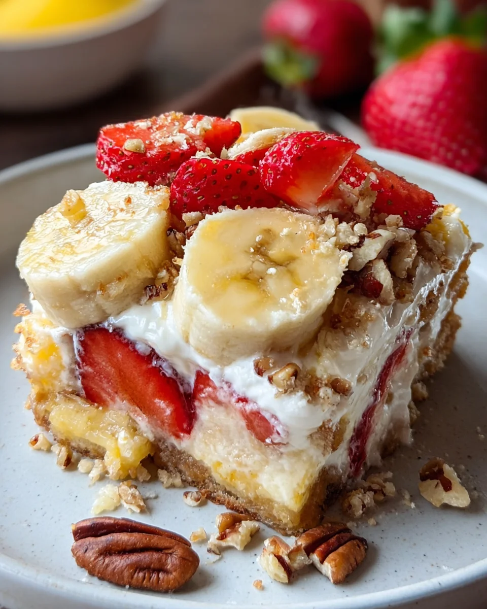 Banana Split Dump Cake Recipe