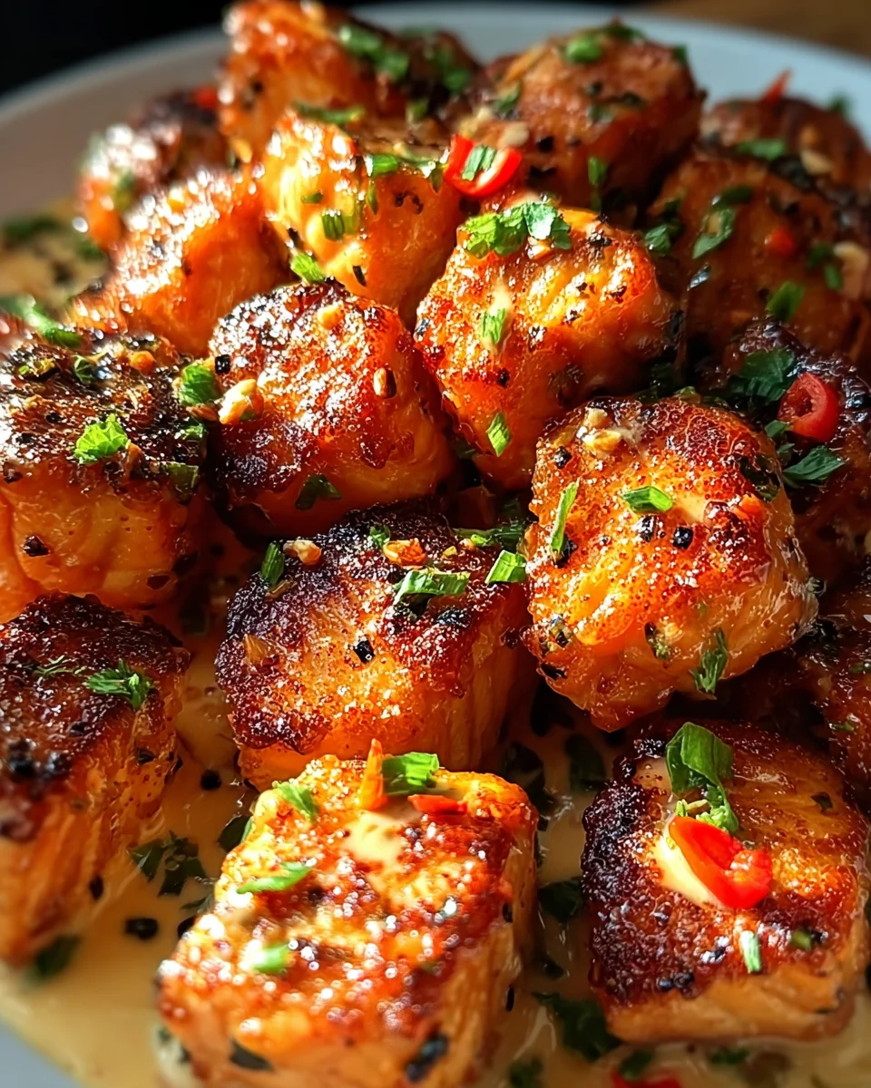 Bang Bang Salmon Bites