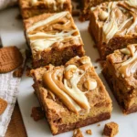 Biscoff Blondies 25 Biscoff Blondies