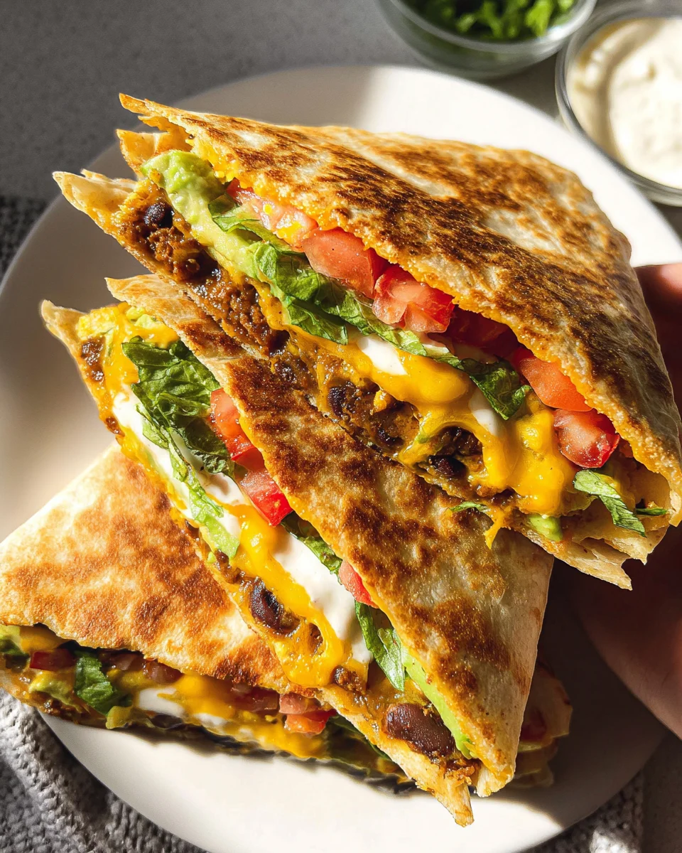 Black Bean Crunch Wrap 30 Black