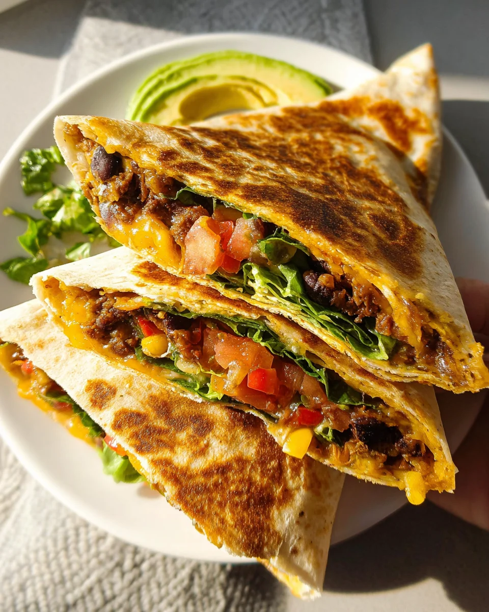 Black Bean Crunch Wrap 31 Black