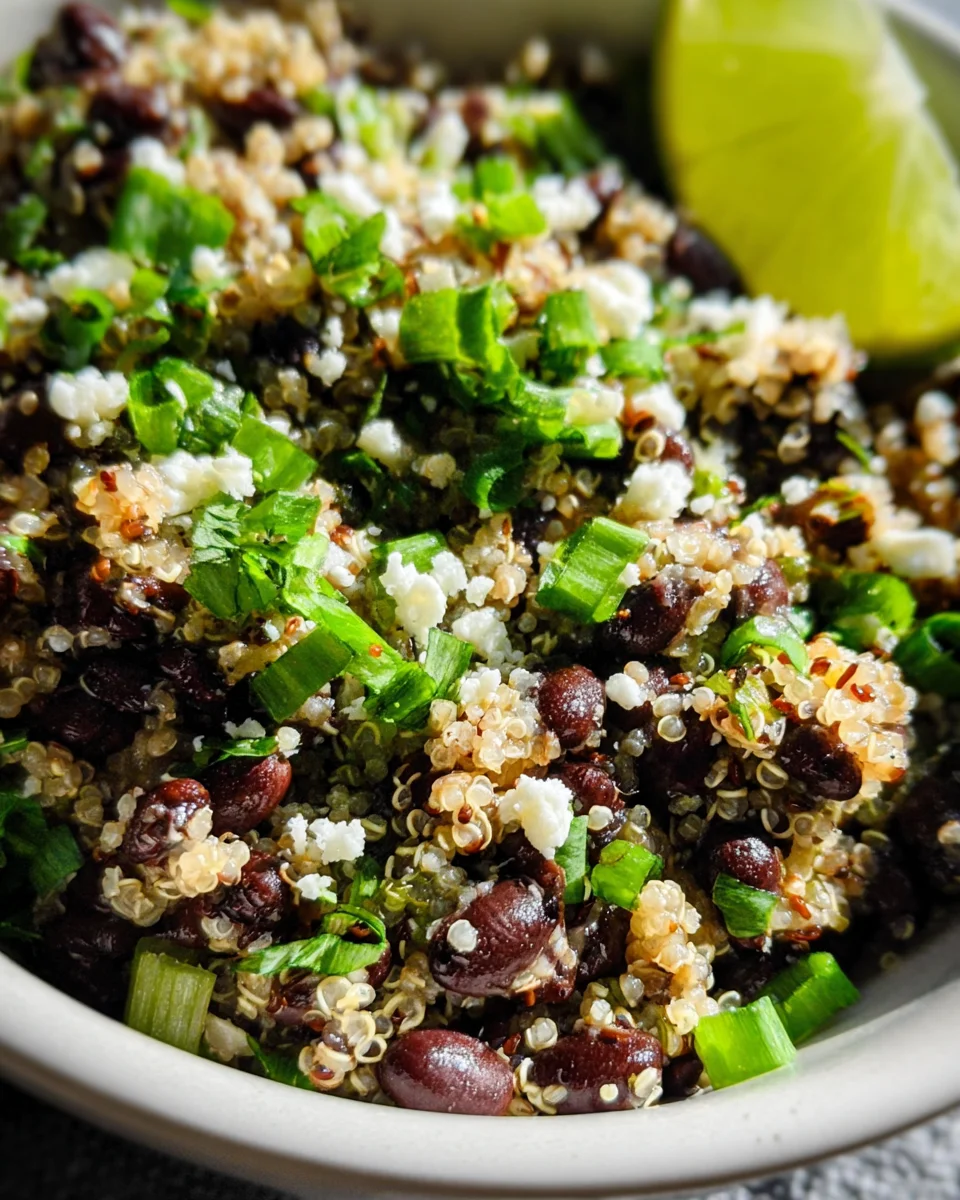 Black Bean Quinoa Salad Recipe 21 Black