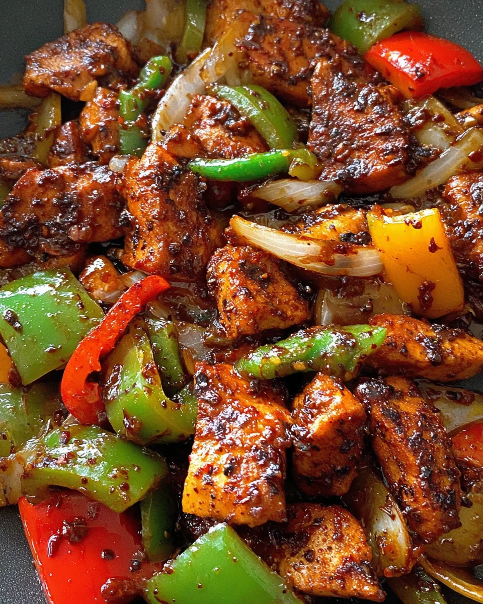 Black Pepper Chicken