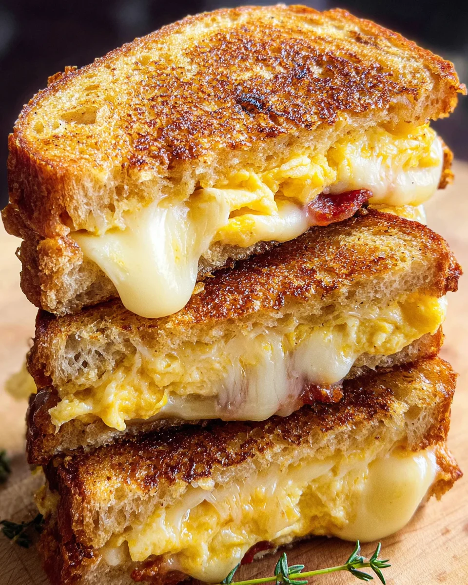 Breakfast Grilled Cheese