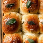 Brown Butter Sage Dinner Rolls