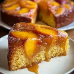 Brown Sugar Peach Cake