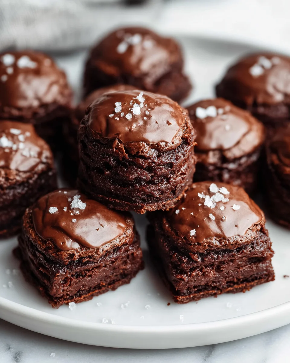 Brownie Petit Fours 25 Brownie