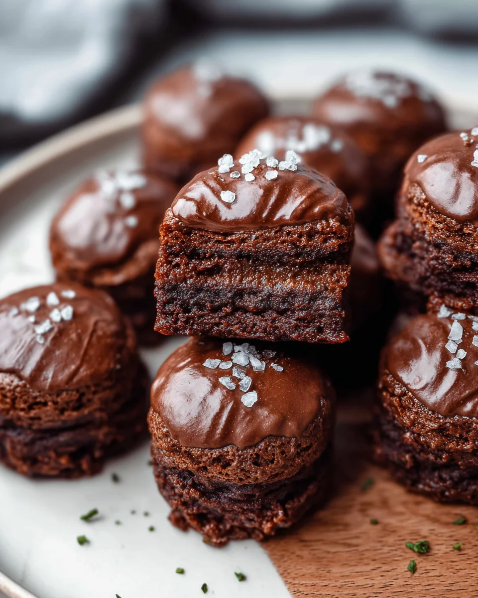 Brownie Petit Fours 26 Brownie