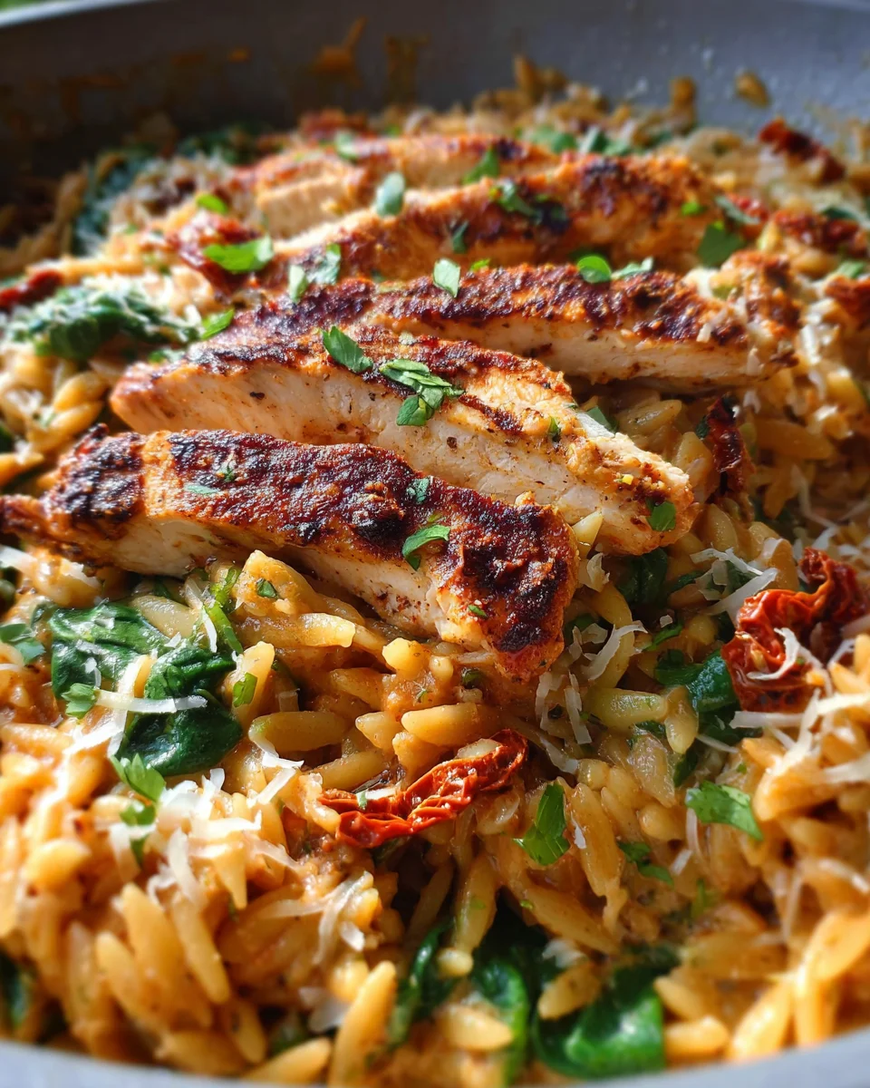 Cajun Chicken Orzo 17 Cajun