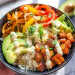 Cajun Sweet Potato Rice Bowl