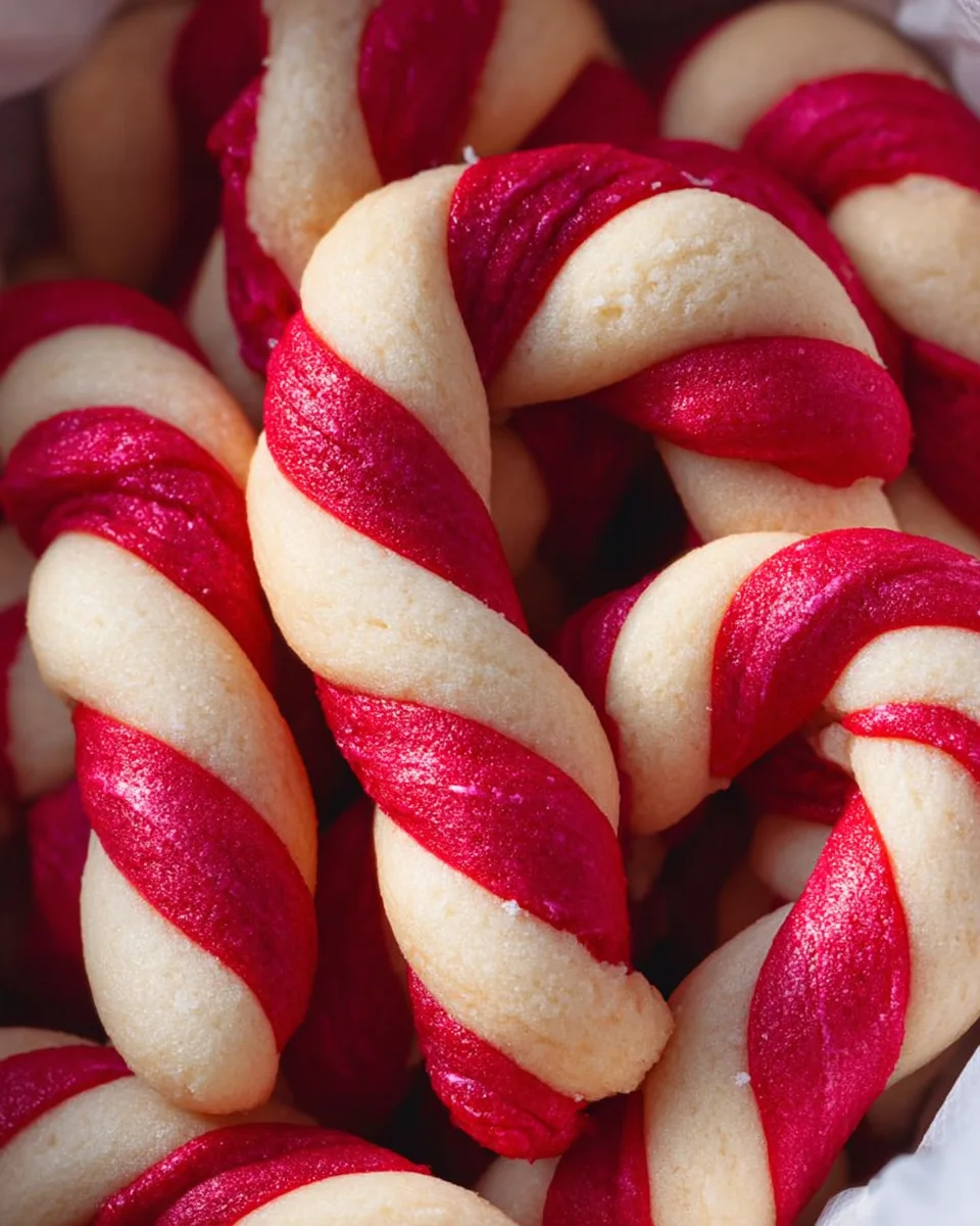Candy Cane Cookies Recipe