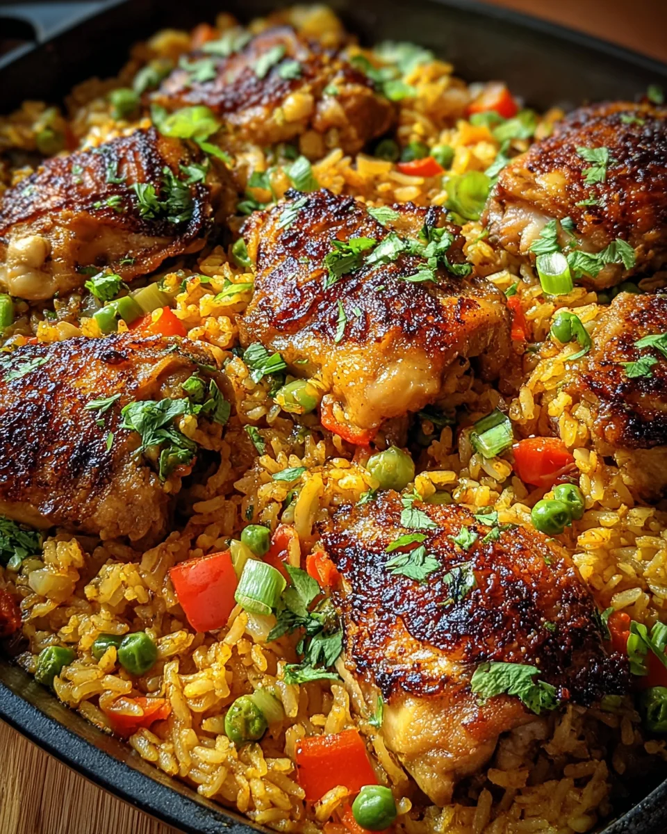 Caribbean Chicken and Rice