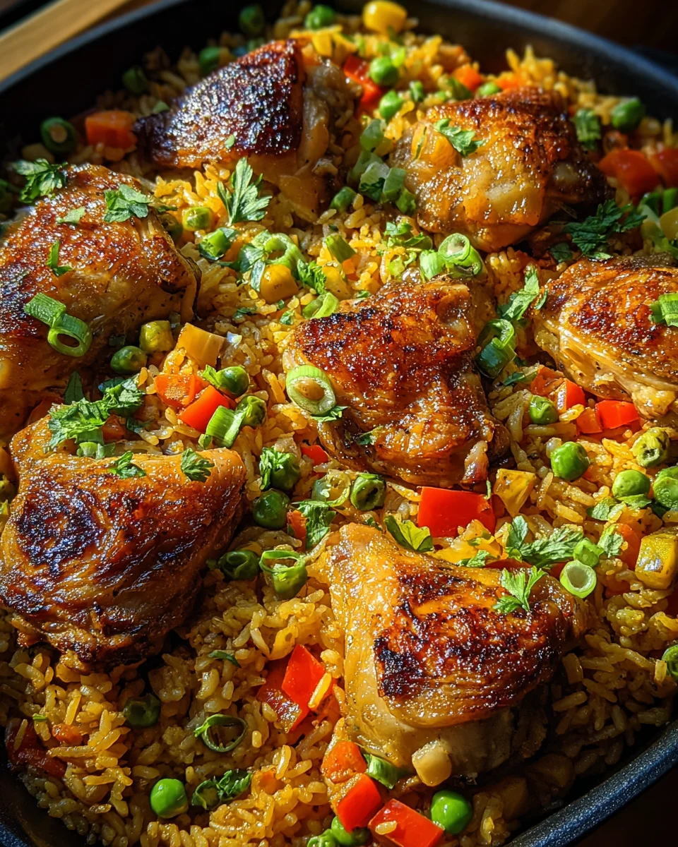 Caribbean Chicken and Rice 36 Caribbean