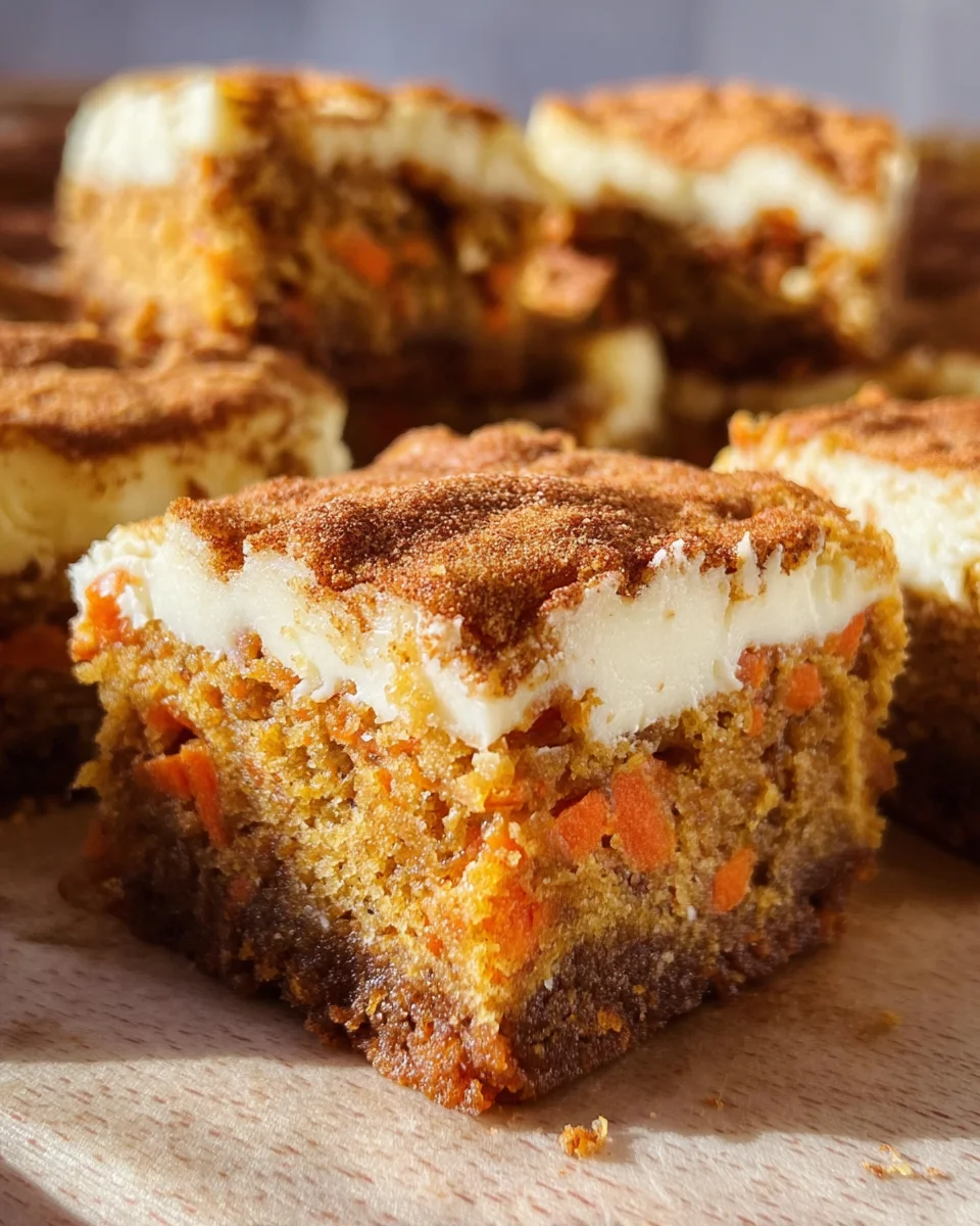 Carrot Cake Bars