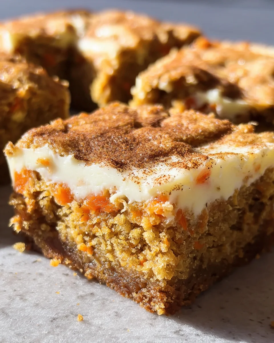 Carrot Cake Bars 25 Carrot