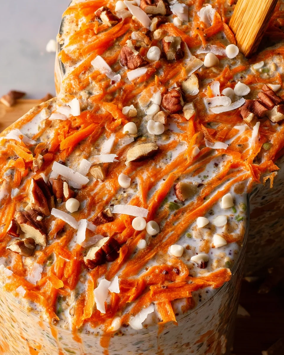 Carrot Cake Overnight Oats