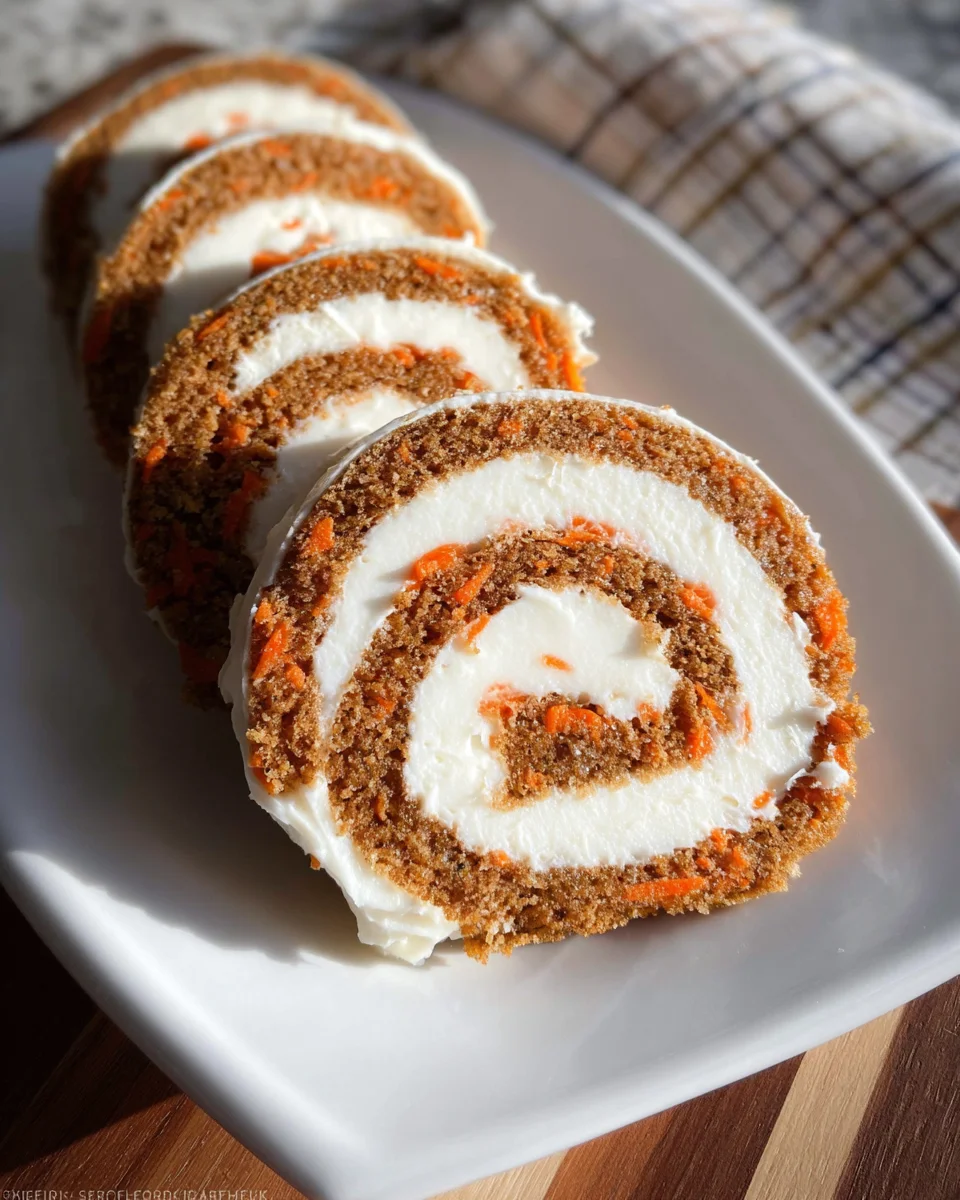 Carrot Cake Roll