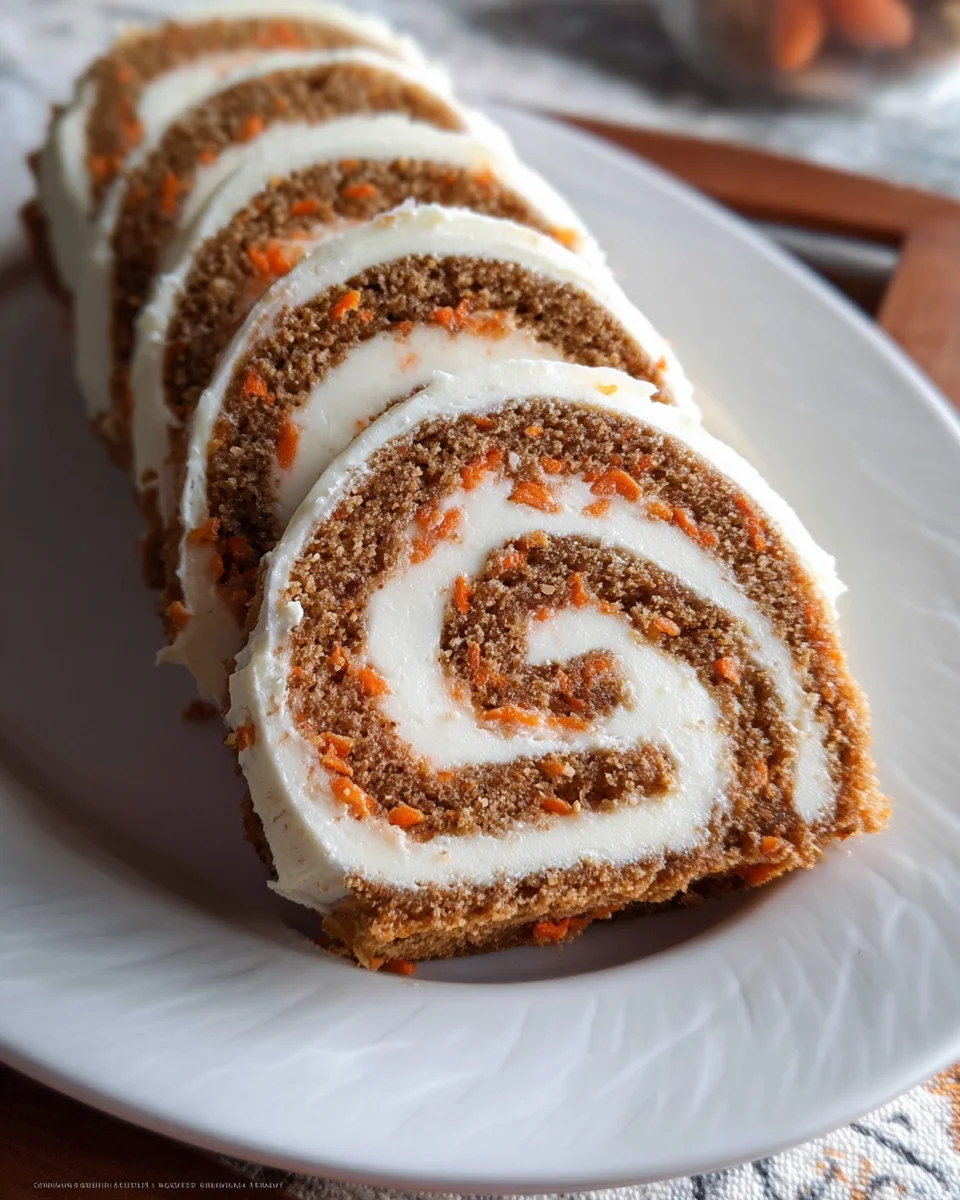 Carrot Cake Roll 29 Carrot