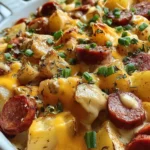 Cheesy Ranch Potatoes and Smoked Sausage 24 Cheesy Ranch Potatoes and Smoked Sausage