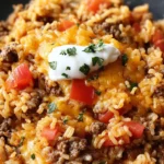Cheesy Taco Rice Recipe 23 Cheesy Taco Rice Recipe