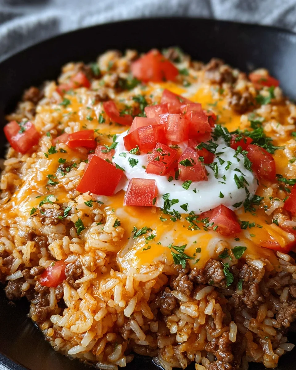 Cheesy Taco Rice Recipe 21 Cheesy