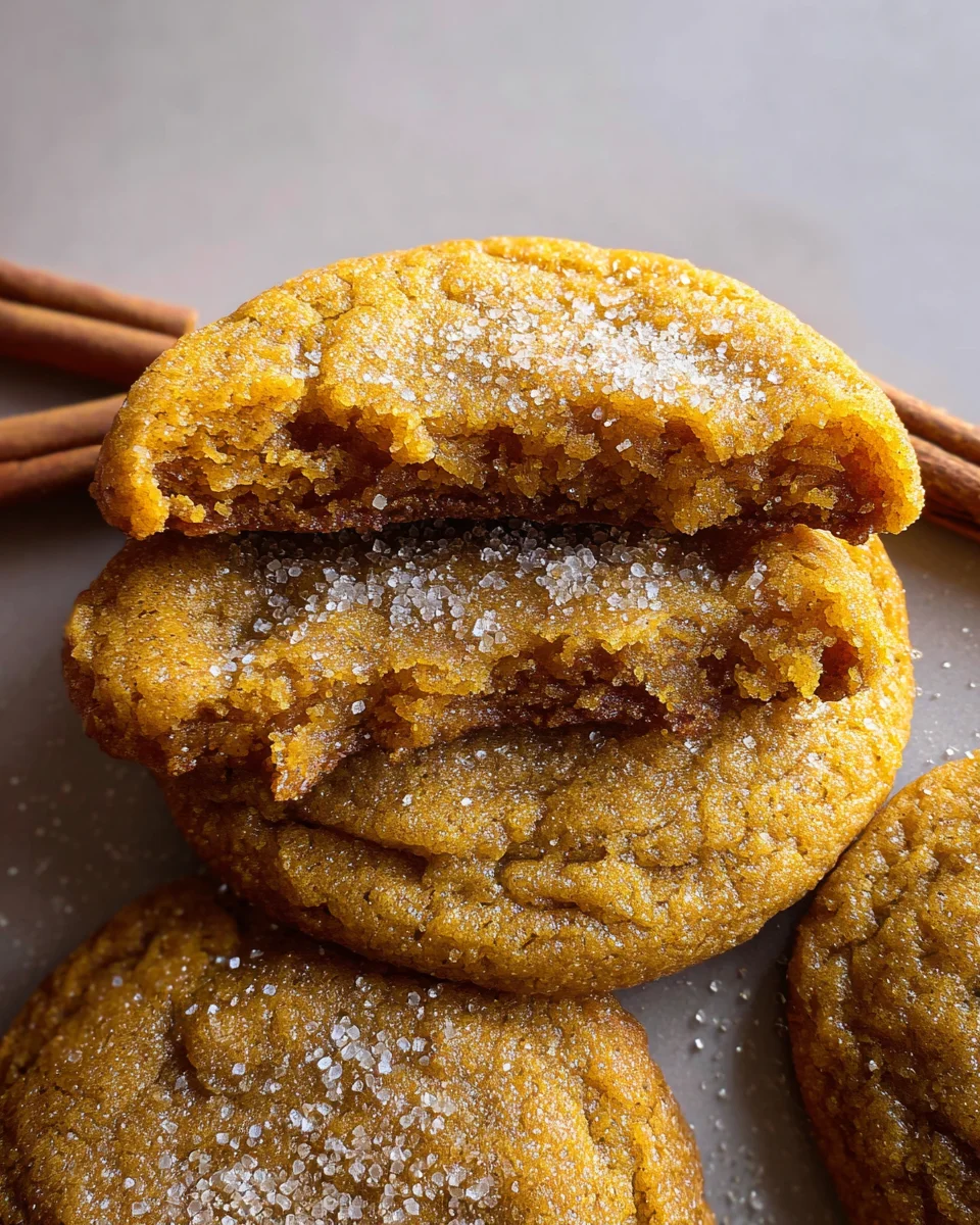 Chewy Pumpkin Cookies