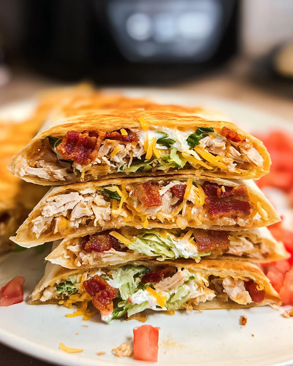 Chicken Bacon Ranch Crunchwrap 22 Chicken