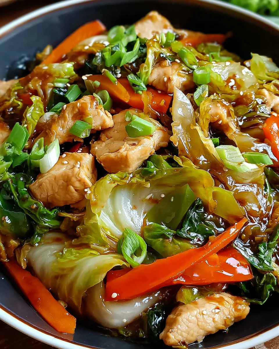 Chicken Cabbage Stir-Fry Recipe 26 Chicken