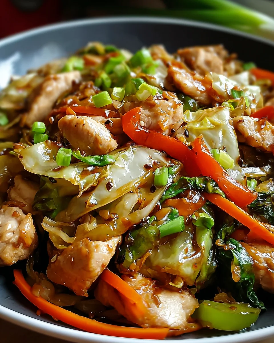 Chicken Cabbage Stir-Fry Recipe 27 Chicken