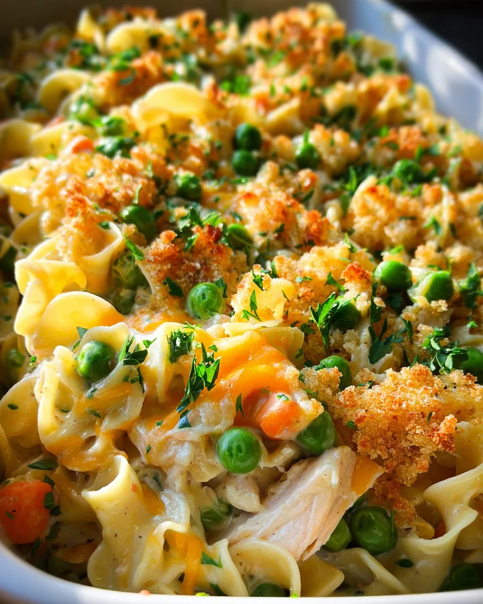 Chicken Noodle Casserole 20 Chicken