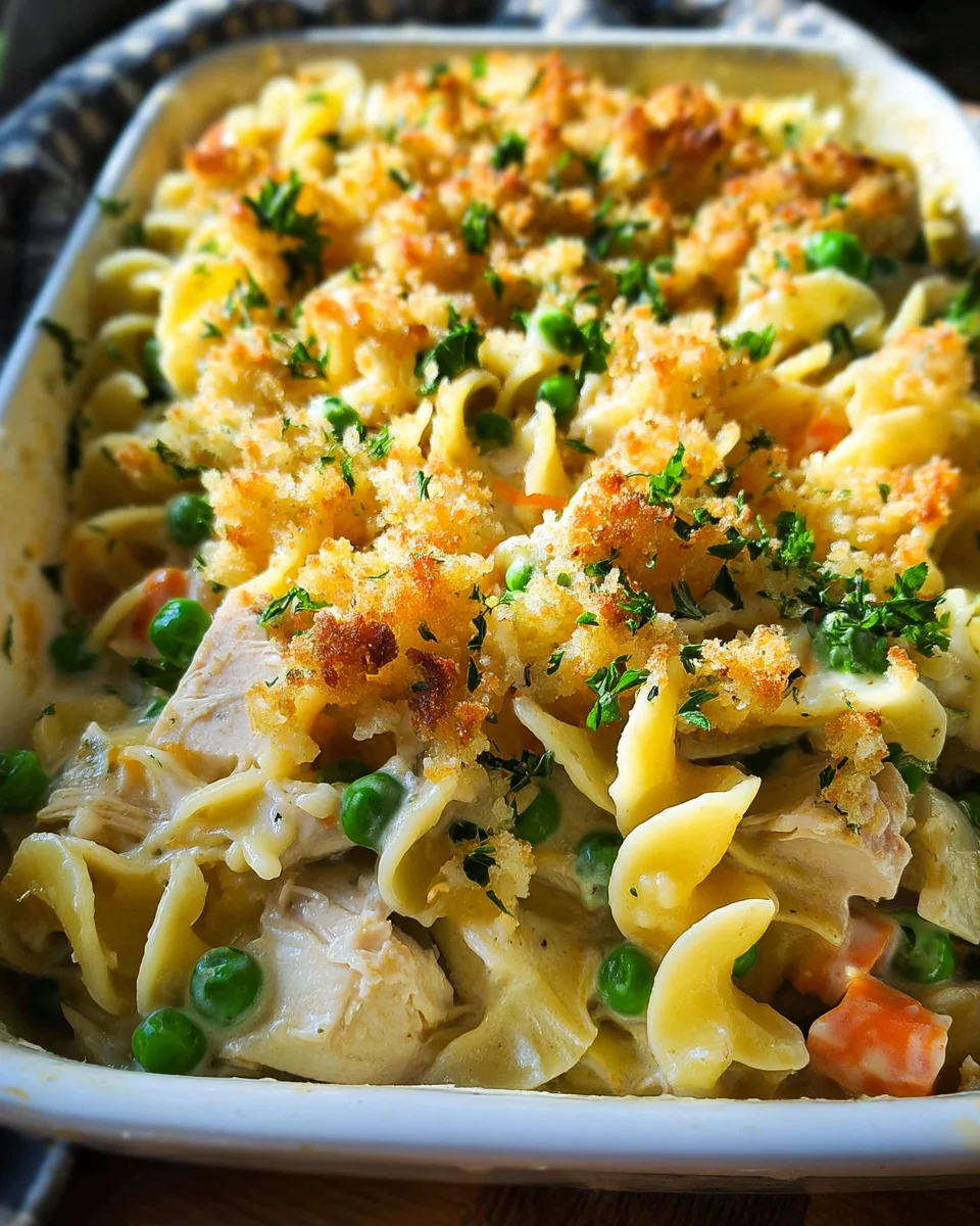 Chicken Noodle Casserole 21 Chicken