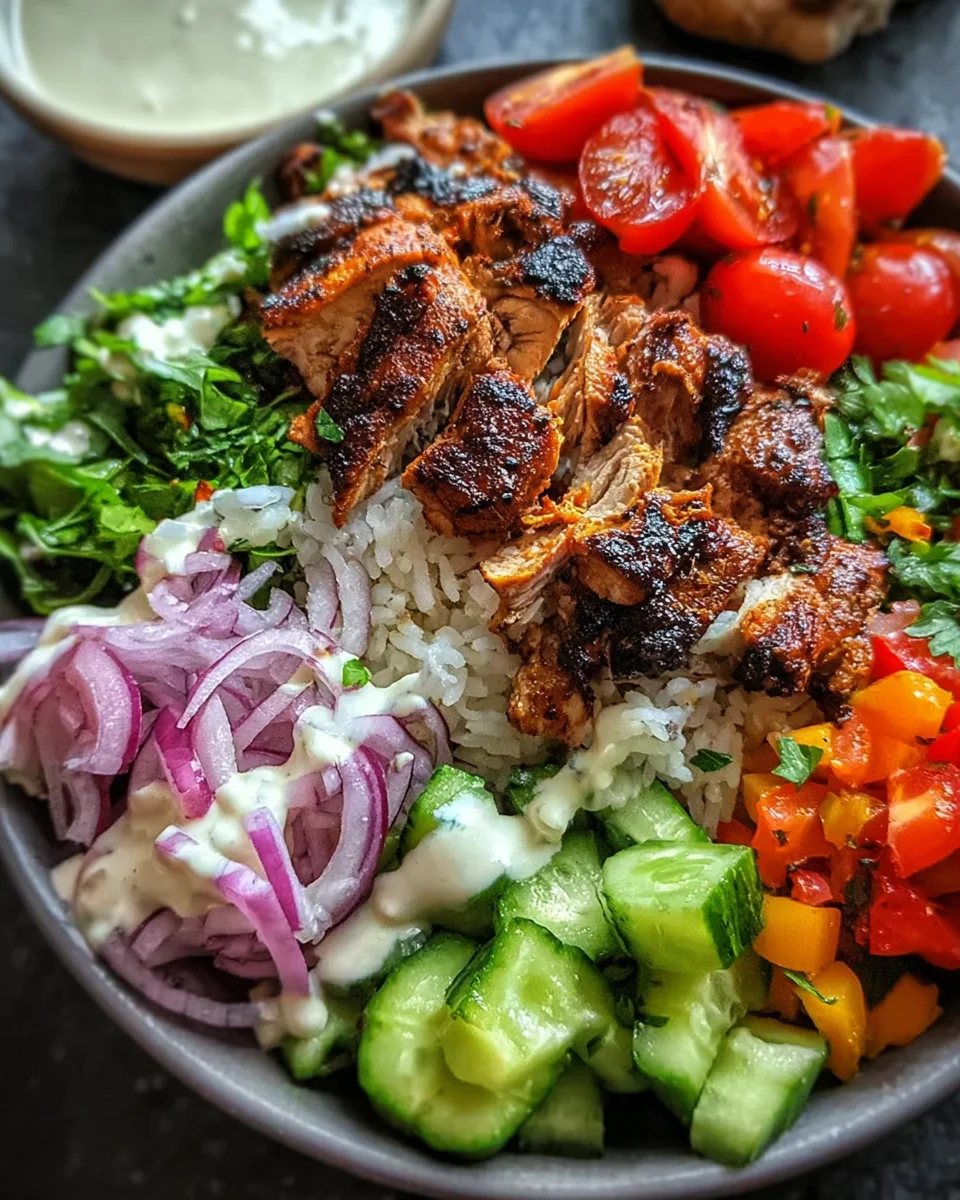 Chicken Shawarma Bowl Recipe 33 Chicken
