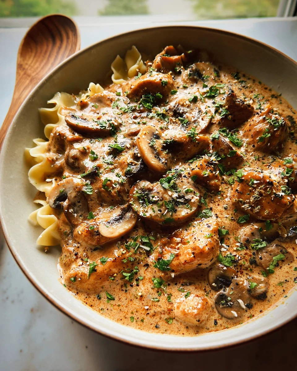 Chicken Stroganoff